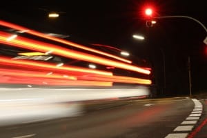 Punkte im Verkehr gibt es z. B. für einen Rotlichtverstoß.