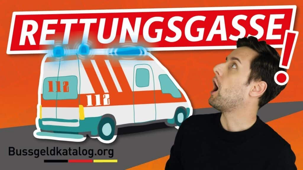 Im Video: So bilden Sie eine Rettungsgasse richtig.