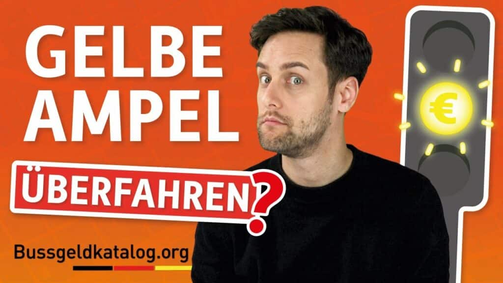Welche Sanktionen drohen an einer gelben Ampel? Erfahren Sie mehr im Video.