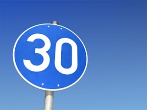 Mindestgeschwindigkeit (Verkehrszeichen 275)