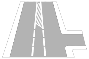 Sperrfläche (Zeichen 298)