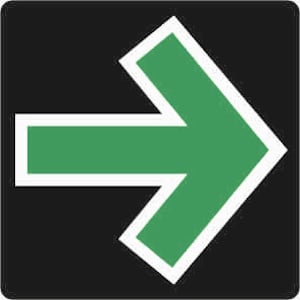 Bei einer Ampel mit Blitzer erlaubt der Grünpfeil das Abbiegen.
